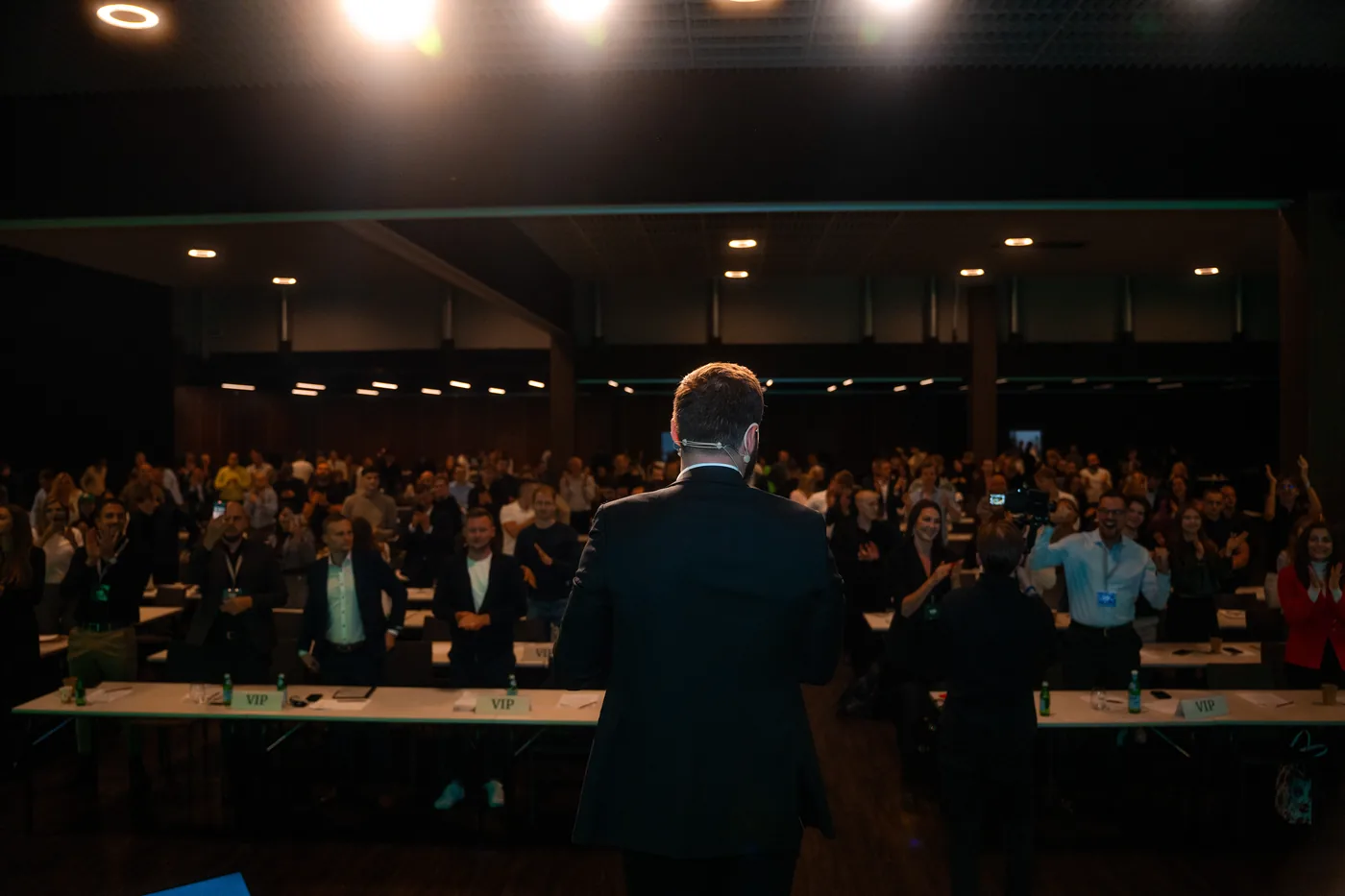 Stay Sharp Live event — founders