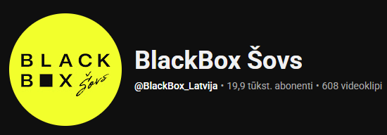 BlackBox Šovs Channel Stats